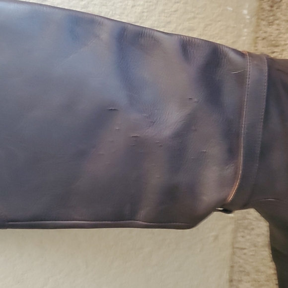 FRYE BOOTS Dorado Riding Dark Brown Leather Moto - Picture 5 of 12